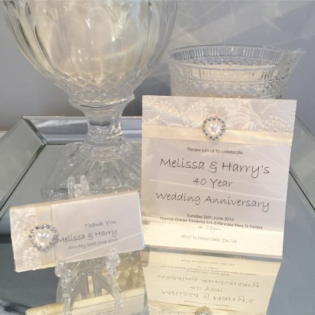 Wedding Anniversary invitation 