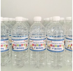 Mini water bottle bonbonniere