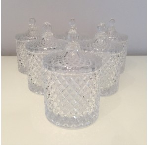 Glass Candle - Clear