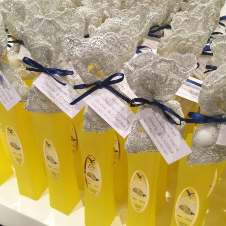 Limoncello bonbonniere gifts