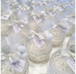 Decorative candle trinket  bonbonniere