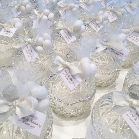 Decorative candle trinket  bonbonniere