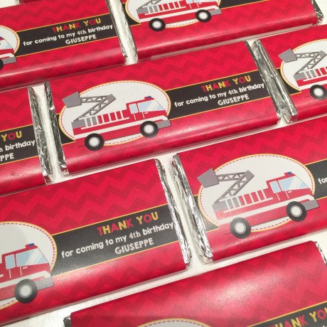 Themed chocolate bars