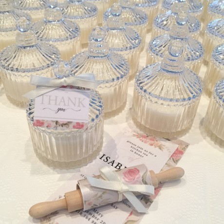 Kitchen Tea mini rolling pin & mini candle trinket set Kitchen Tea mini rolling pin & mini candle trinket set